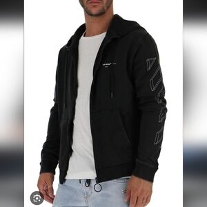 Off-White C/O Virgil Abloh 2018 Zip Up Hoodie